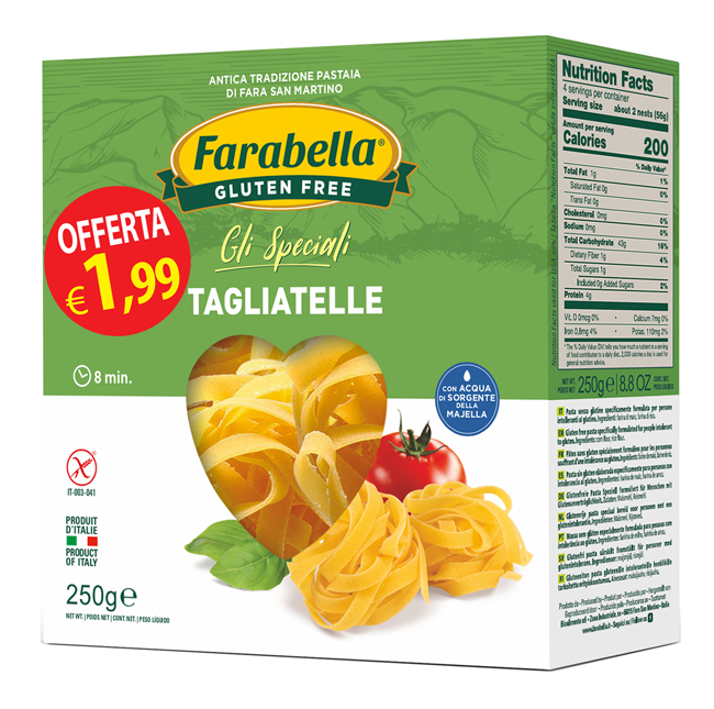 FARABELLA TAGLIATELLE 250G PROMO - Metafarm
