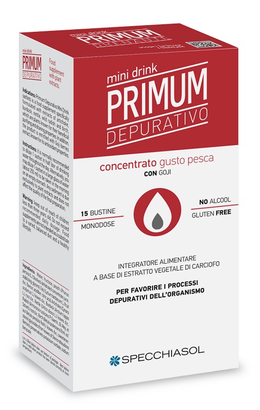 PRIMUM DEPURATIVO MINIDRINK PESCA 15 STICK DA 10 ML - Metafarm