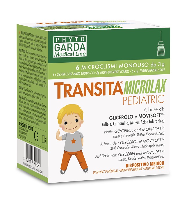 TRANSITA MICROLAX PEDIATRIC 6 MICROCLISMI DA 3 G - Metafarm