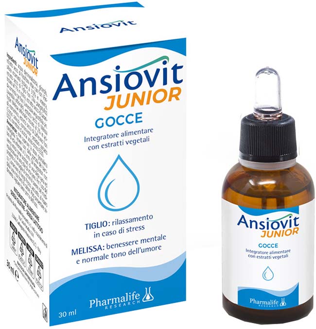 ANSIOVIT JUNIOR GOCCE 30 ML - Metafarm