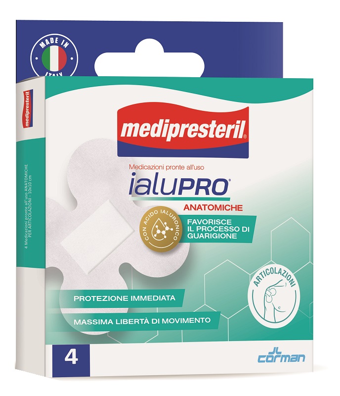 MEDIPRESTERIL IALUPRO ARTICOLAZIONI 10X10 CM 4 PEZZI - Metafarm