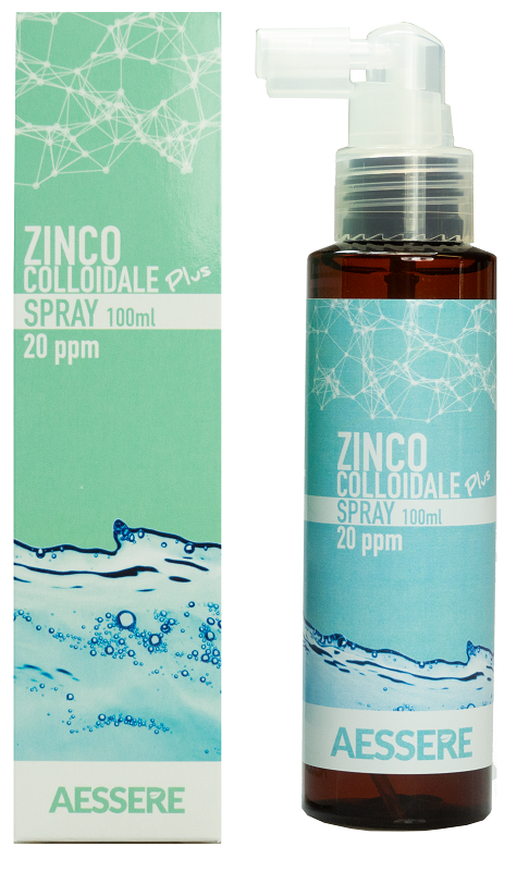 ZINCO COLLOIDALE PLUS SPRAY 20 PPM 100 ML - Metafarm
