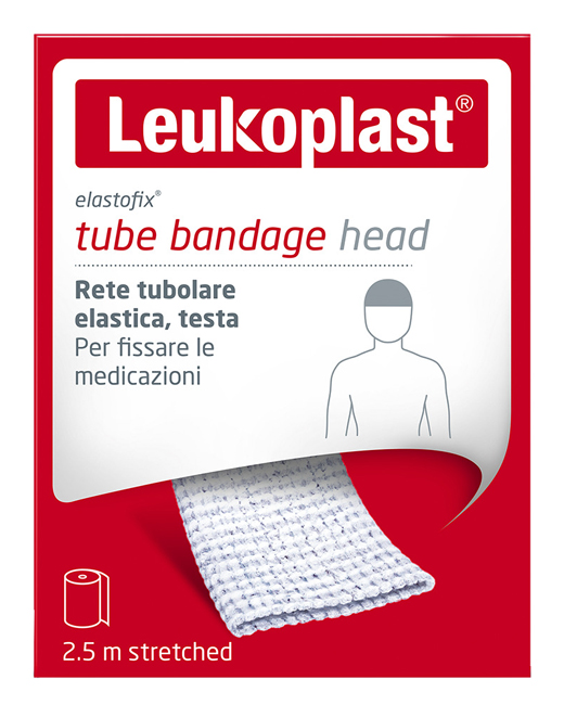 BENDA RETE ELASTOFIX LEUKOPLAST TESTA 2,50 M - Metafarm