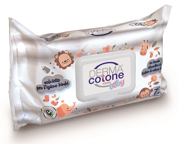 DERMACOTONE SALVIETTINE NETTARE DEI FIORI 72 PEZZI - Metafarm
