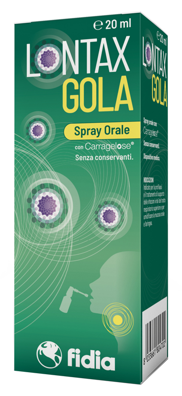 LONTAX GOLA SPRAY ORALE 20 ML - Metafarm