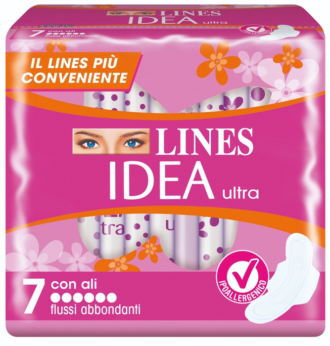 LINES IDEA ULTRA FLUSSI ABBONDANTI 7 PEZZI - Metafarm