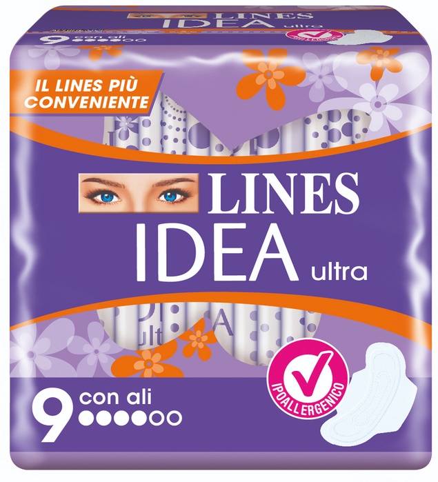 LINES IDEA ULTRA GIORNO ALI 9 PEZZI - Metafarm