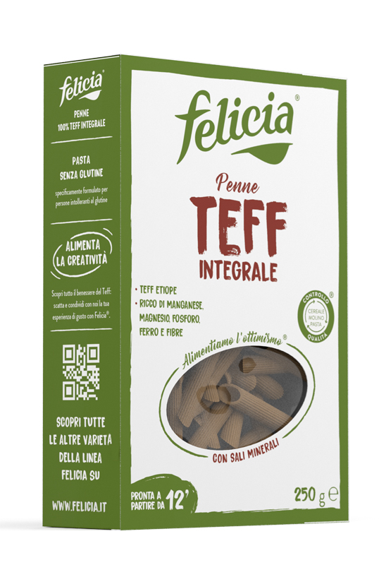 FELICIA PENNE TEFF INTEGRALE 250 G - Metafarm