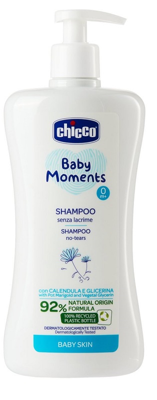 CHICCO BABY MOMENTS SHAMPOO SENZA LACRIME 500 ML - Metafarm