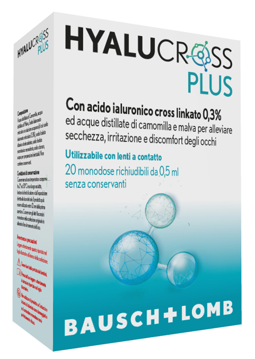 HYALUCROSS PLUS 20 FLACONCINI MONODOSE DA 0,5 ML - Metafarm