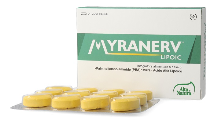 MYRANERV LIPOIC 24 COMPRESSE - Metafarm