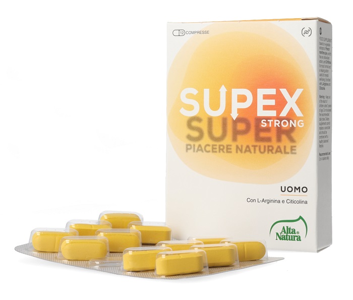 SUPEX STRONG UOMO 12 COMPRESSE - Metafarm