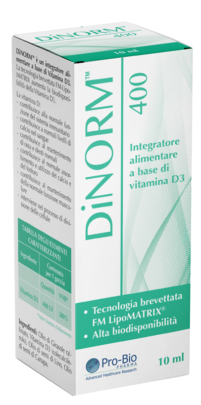 DINORM 400 GOCCE 10 ML - Metafarm