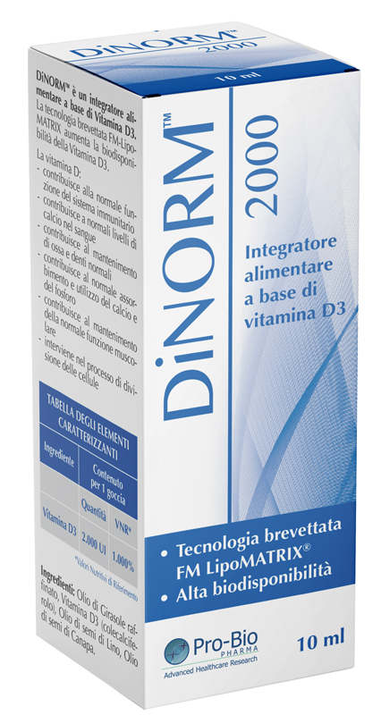 DINORM 2000 GOCCE 10 ML - Metafarm