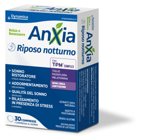 DYNAMICA ANXIA RIPOSO NOTTURNO 30 COMPRESSE - Metafarm