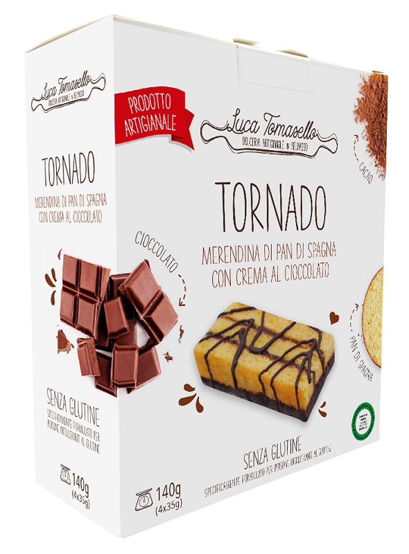 TORNADO MERENDINA AL CIOCCOLATO 140 G - Metafarm