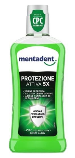 MENTADENT COLLUTORIO PROTEZIONE ATTIVA 400 ML - Metafarm