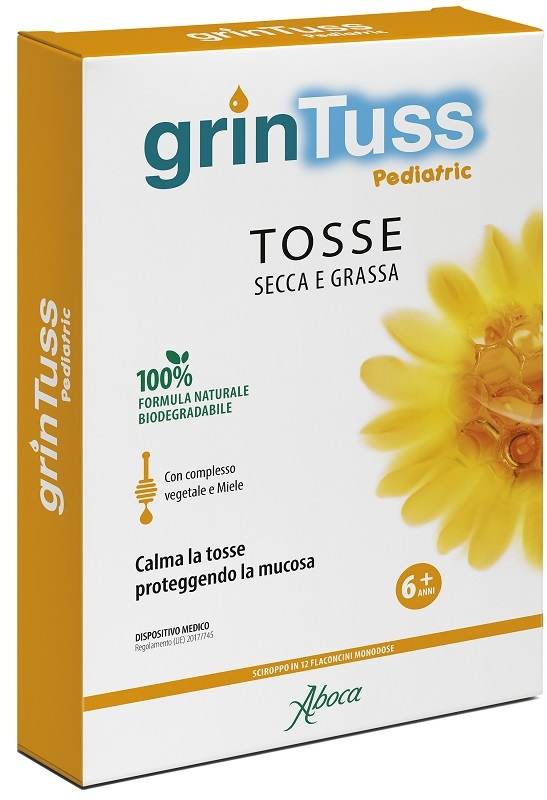 GRINTUSS PEDIATRIC SCIROPPO 12 FLACONCINI - Metafarm