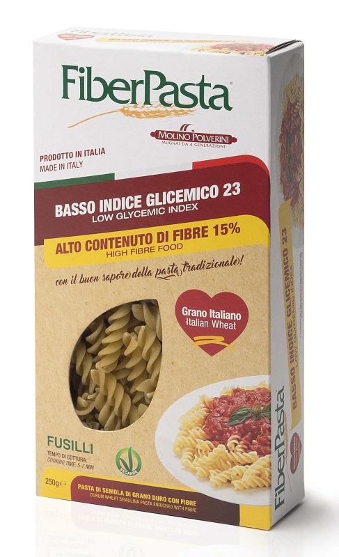 FIBERPASTA FUSILLI BASSO INDICE GLICEMICO 250 G - Metafarm