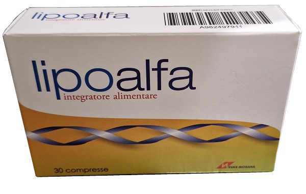 LIPOALFA 30 COMPRESSE - Metafarm