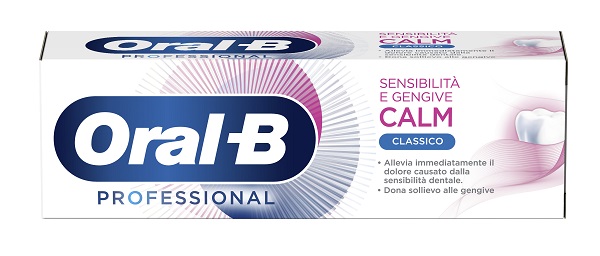 ORALB PROFESSIONAL SENSIBILITA' E GENGIVE CALM CLASSICO COLLUTORIO 75 ML - Metafarm