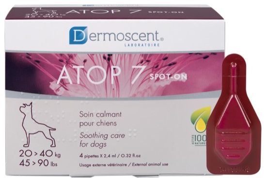 ATOP 7 SPOT-ON DOGS&CATS 20-40 KG 4 PIPETTE X 2,4 ML - Metafarm