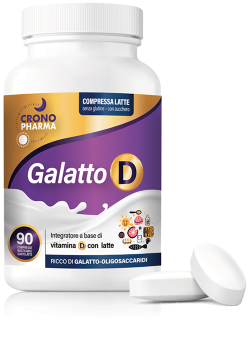 GALATTO D 600 90 COMPRESSE - Metafarm