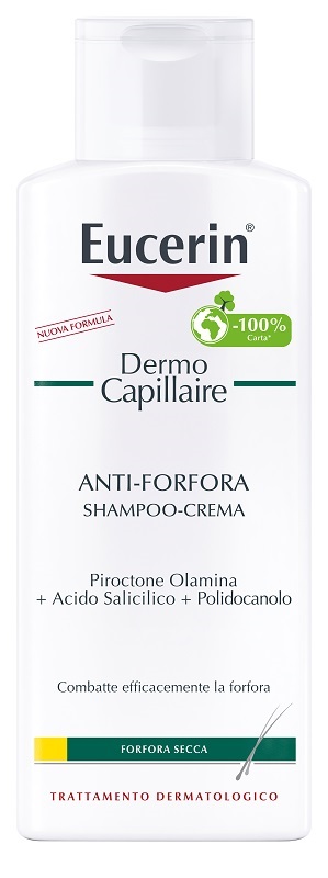 EUCERIN SHAMPOO CREMA ANTIFORFORA SECCA 250 ML - Metafarm