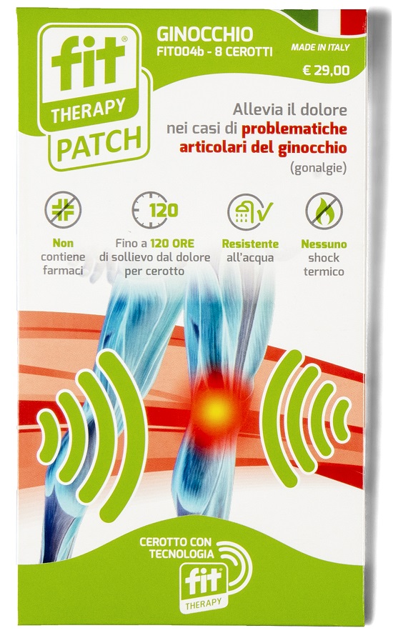 CEROTTO FIT THERAPY GINOCCHIO 8 PEZZI - Metafarm