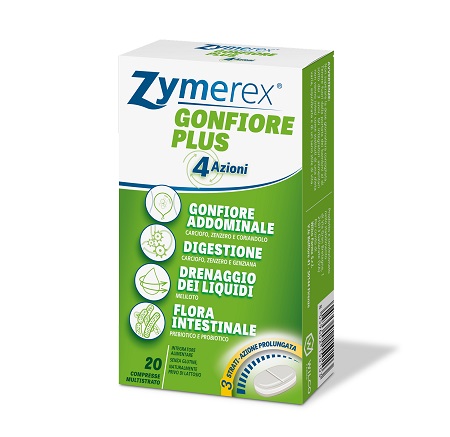 ZYMEREX GONFIORE PLUS 20 COMPRESSE - Metafarm