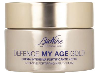 DEFENCE MY AGE GOLD CREMA INTENSIVA FORTIFICANTE NOTTE 50 ML - Metafarm