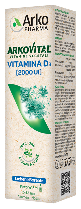 ARKOVITAL VITAMIN D3 15 ML - Metafarm