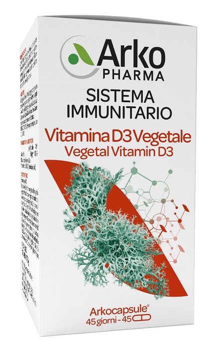 ARKOCPS VITAMINA D3 VEGETALE 45 CAPSULE - Metafarm