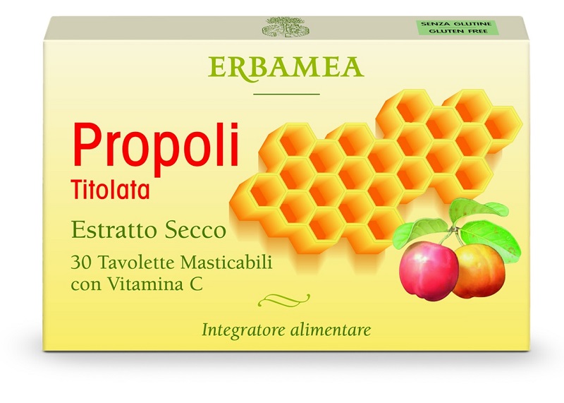 PROPOLI TITOLATA 30 TAVOLETTE MASTICABILI - Metafarm