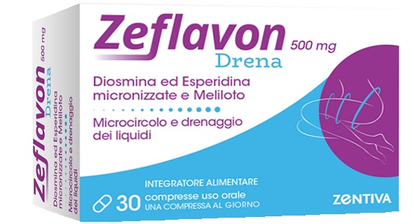 ZENTIVA ZEFLAVON DRENA 30 COMPRESSE - Metafarm