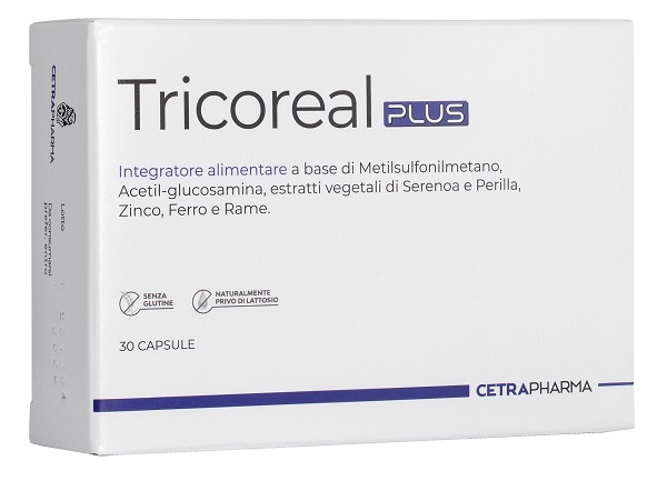 TRICOREAL PLUS 30 CAPSULE DA 550 MG - Metafarm