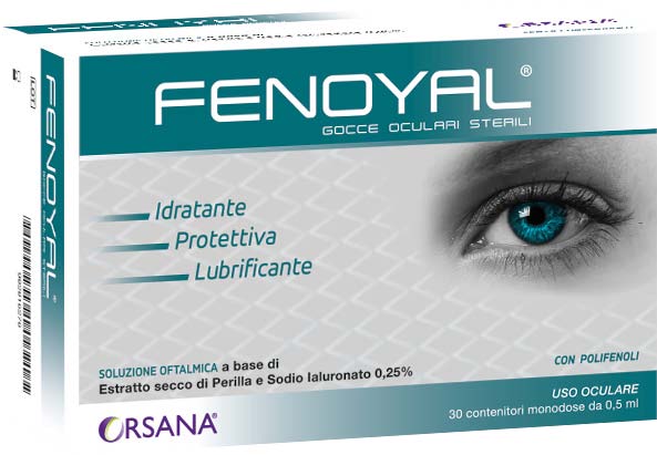 GOCCE OCULARI FENOYAL 30 CONTENITORI MONODOSE DA 0,5 ML - Metafarm