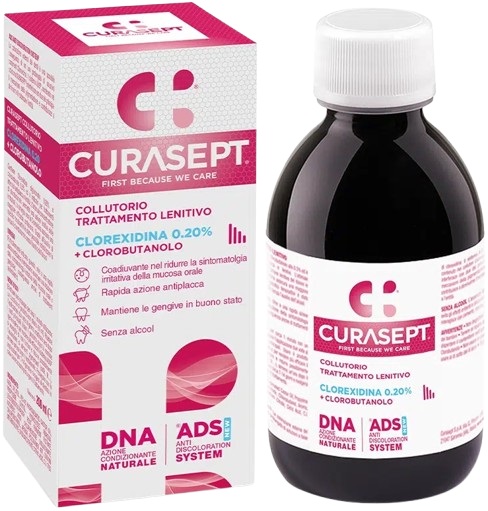 CURASEPT COLLUTORIO ADS DNA TRATTAMENTO LENITIVO 200 ML - Metafarm