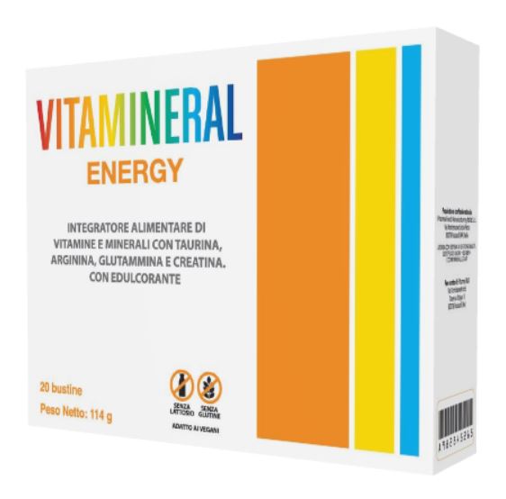 VITAMINERAL ENERGY 20 BUSTINE - Metafarm