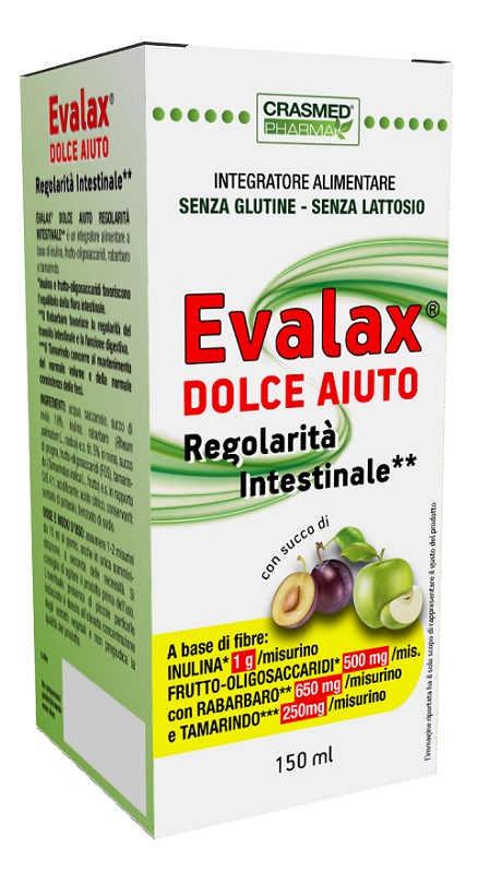 EVALAX DOLCE AIUTO REGOLARITA' INTESTINALE 150 ML - Metafarm