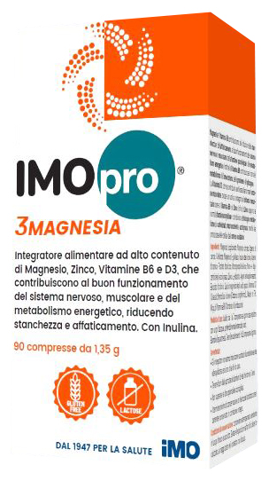 IMOPRO 3 MAGNESIA 90 COMPRESSE - Metafarm