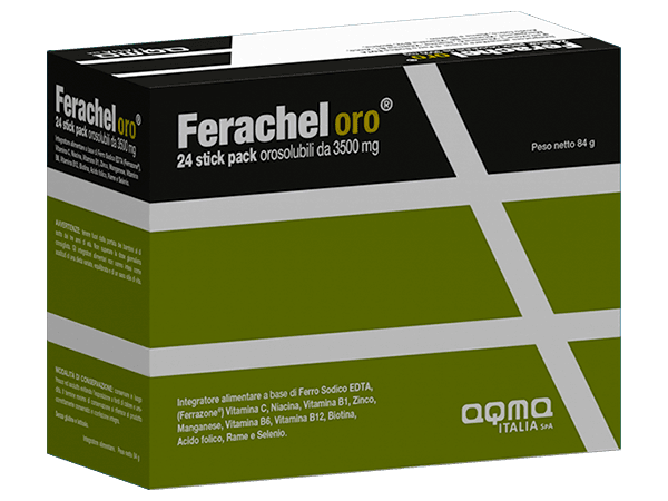 FERACHEL ORO 24 STICK OROSOLUBILI - Metafarm
