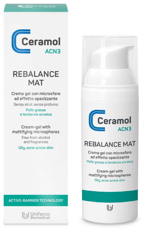 CERAMOL ACN3 REBALANCE MAT 50 ML - Metafarm