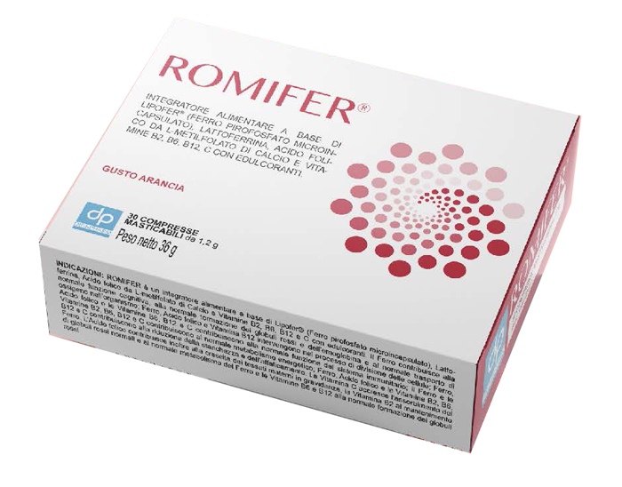 ROMIFER 30 COMPRESSE MASTICABILI - Metafarm