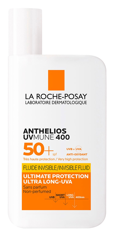 ANTHELIOS UVMUNE FLUIDO INVISIBILE SPF50+ SENZA PROFUMO 50 ML - Metafarm