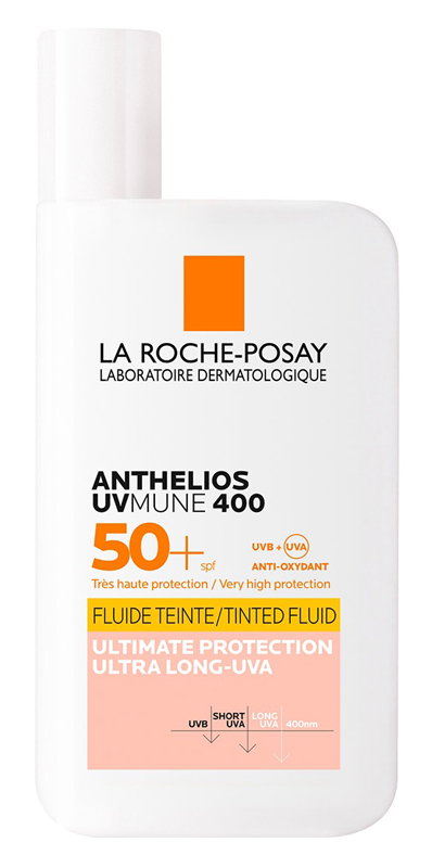 ANTHELIOS UVMUNE FLUIDO INVISIBILE SPF50+ COLORATO 50 ML - Metafarm
