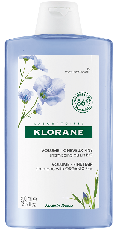 KLORANE SHAMPOO VOLUME FINE HAIR CON LINO 400 ML - Metafarm