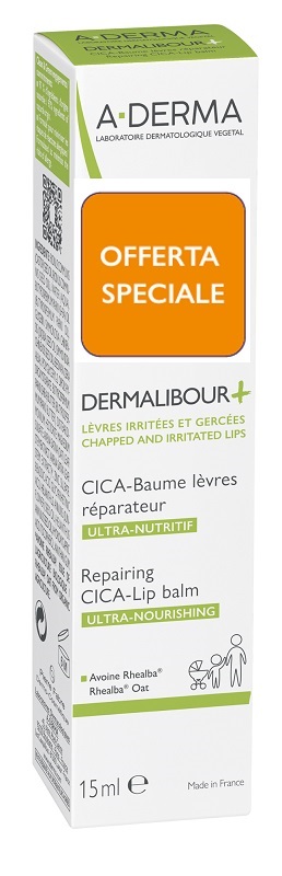 DERMALIBOUR + CICA BALSAMO LABBRA 15 ML - Metafarm