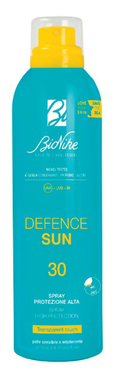 DEFENCE SUN SPRAY TRANSPARENT TOUCH 30 200 ML - Metafarm