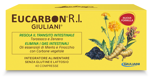 EUCARBON RI 40 COMPRESSE - Metafarm